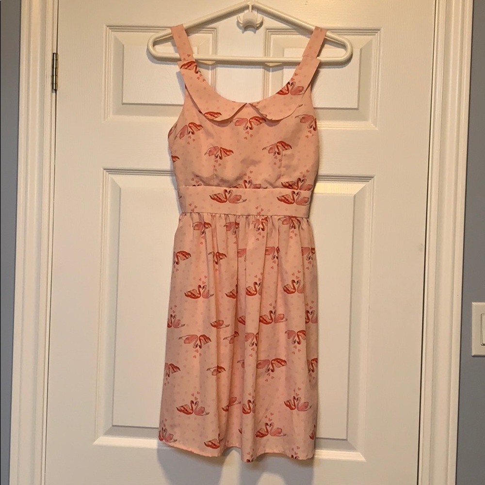 Pink summer dress